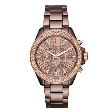 michael kors wren pave rose gold watch|Amazon.com: Michael Kors Wren Chronograph Rose Gold.